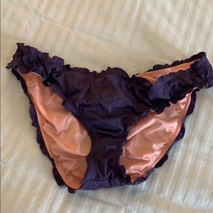 Purple bikini bottoms